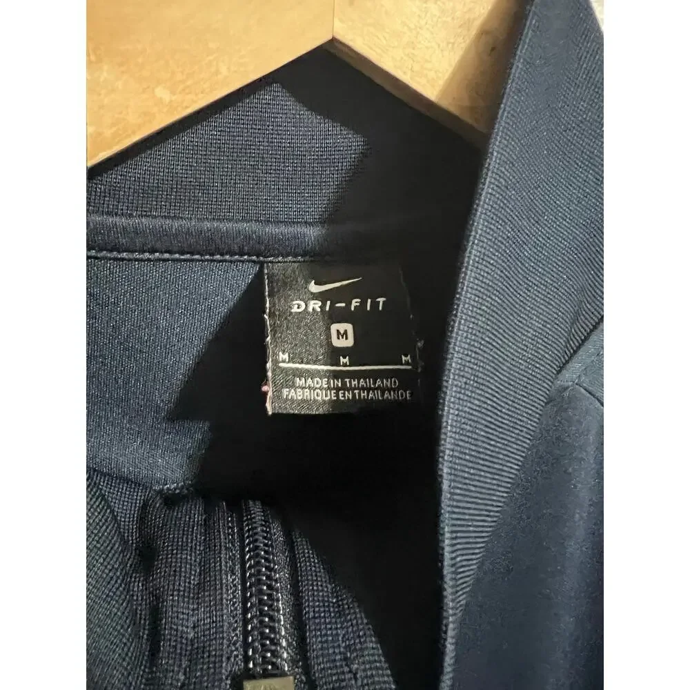 Nike Academy 19 Dri Fit Track Jacket Full Zip Mens Medium Navy Blue